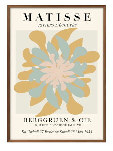 アンリ マティス マチス A3 サイズ ポスター アート おしゃれ 絵画 インテリア 北欧 イラスト マット紙 艶消し アートパネル 額 フレーム デザイン 壁掛け ギフト 新築祝い ディスプレイ 速達