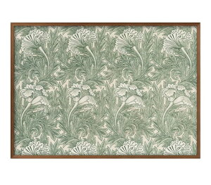 ウィリアム モリス チューリップ A3 サイズ ポスター アート おしゃれ 絵画 インテリア 北欧 イラスト マット紙 艶消し アートパネル 額 フレーム デザイン 壁掛け ギフト 新築祝い ディスプ