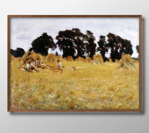 �W���� �V���K�[ �T�[�W�F���g Reapers Resting in a Wheat Field A3 �T�C�Y �|�X�^�[ �A�[�g ������� �G�� �C���e���A �k�� �C���X�g �}�b�g�� ������ �A�[�g�p�l�� �z �t���[�� �f�U�C�� �Ǌ|�� �M�t