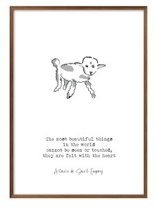 サン=テグジュペリ 星の王子さま A3 サイズ ポスター アート おしゃれ 絵画 インテリア 北欧 イラスト マット紙 艶消し アートパネル 額 フレーム デザイン 壁掛け ギフト 新築祝い ディスプ