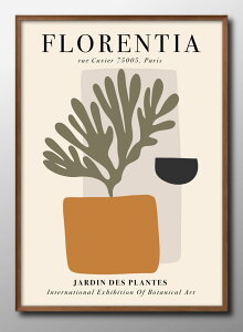 ボタニカル 観葉植物 人気 A3 サイズ ポスター アート おしゃれ 絵画 インテリア 北欧 イラスト マット紙 艶消し アートパネル 額 フレーム デザイン 壁掛け ギフト 新築祝い ディスプレイ 速