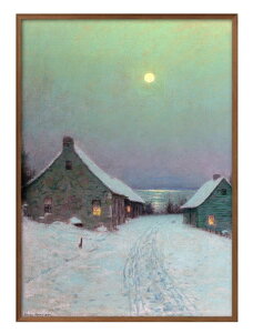 ラヴェル バージ ハリソン クリスマス イヴ A3 サイズ ポスター アート おしゃれ 絵画 インテリア 北欧 イラスト マット紙 艶消し アートパネル 額 フレーム デザイン 壁掛け ギフト 新築祝い