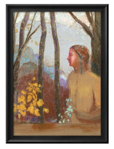 オディロン ルドン ?vocation A3 サイズ ポスター アート おしゃれ 絵画 インテリア 北欧 イラスト マット紙 艶消し アートパネル 額 フレーム デザイン 壁掛け ギフト 新築祝い ディスプレイ 速