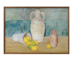 G~[ NEX Stillleben mit Steinkr?gen und Zitronen A3 TCY |X^[ A[g  G CeA k CXg }bg  A[gpl z t[ fUC Ǌ| Mtg Vz