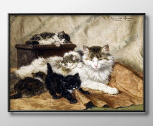 wGb^ i[Njbv L lR A Mother And Her Kittens A3 TCY |X^[ A[g  G CeA k CXg }bg  A[gpl z t[ fUC Ǌ| 
