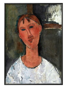 AfI fBA[j Girl in a White Blouse A3 TCY |X^[ A[g  G CeA k CXg }bg  A[gpl z t[ fUC Ǌ| Mtg Vzj 