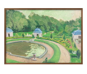 [X hj Le Ch?teau de Rosanbo, le bassin et les pavillons A3 TCY |X^[ A[g  G CeA k CXg }bg  A[gpl z t[ fUC Ǌ| Mtg 