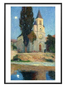 �A���� �}���^�� Moon Over Labastide cross stitch pattern A3 �T�C�Y �|�X�^�[ �A�[�g ������� �G�� �C���e���A �k�� �C���X�g �}�b�g�� ������ �A�[�g�p�l�� �z �t���[�� �f�U�C�� �Ǌ|�� �M�t�g �V�z