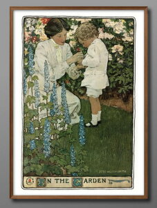 �E�B���R�b�N �X�~�X In the Garden A3 �T�C�Y �|�X�^�[ �A�[�g ������� �G�� �C���e���A �k�� �C���X�g �}�b�g�� ������ �A�[�g�p�l�� �z �t���[�� �f�U�C�� �Ǌ|�� �M�t�g �V�z�j�� �f�B�X�v��