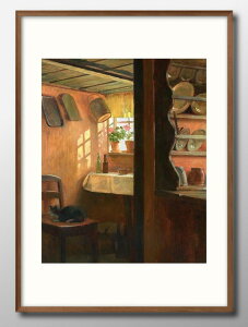 OX^t F[ Almueinteri?r med sollys gennem vindue A3 TCY |X^[ A[g  G CeA k CXg }bg  A[gpl z t[ fUC Ǌ| Mt