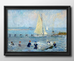 �E�B���A�� �O���b�P���Y Seascape with Six Bathers, Bellport A3 �T�C�Y �|�X�^�[ �A�[�g ������� �G�� �C���e���A �k�� �C���X�g �}�b�g�� ������ �A�[�g�p�l�� �z �t���[�� �f�U�C�� �Ǌ|�� �M�t�g 