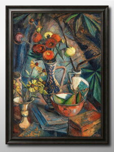 �h���e�A ���[�c�F��=���n���Z�� Stilleben mit Blumen A3 �T�C�Y �|�X�^�[ �A�[�g ������� �G�� �C���e���A �k�� �C���X�g �}�b�g�� ������ �A�[�g�p�l�� �z �t���[�� �f�U�C�� �Ǌ|�� �M�t�g �V�z