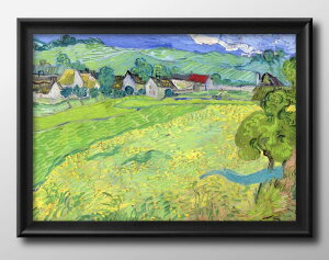 �t�B���Z���g �t�@�� �S�b�z View of Vessenots Near Auvers A3 �T�C�Y �|�X�^�[ �A�[�g ������� �G�� �C���e���A �k�� �C���X�g �}�b�g�� ������ �A�[�g�p�l�� �z �t���[�� �f�U�C�� �Ǌ|�� �M�t�g �V