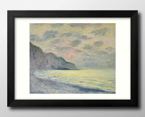 N[h l Soleil couchant, temps brumeux, Pourville A3 TCY |X^[ A[g  G CeA k CXg }bg  A[gpl z t[ fUC Ǌ| Mtg Vzj
