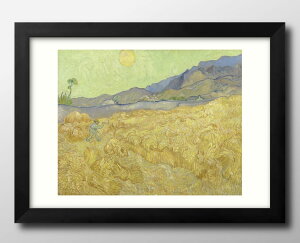�t�B���Z���g �t�@�� �S�b�z Wheatfield with a Reaper A3 �T�C�Y �|�X�^�[ �A�[�g ������� �G�� �C���e���A �k�� �C���X�g �}�b�g�� ������ �A�[�g�p�l�� �z �t���[�� �f�U�C�� �Ǌ|�� �M�t�g �V�z