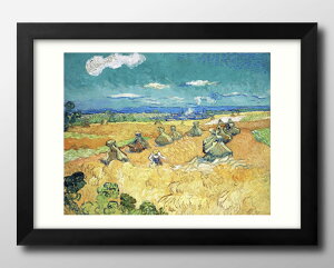tBZg t@ Sbz Wheat Fields with Reaper, Auvers A3 TCY |X^[ A[g  G CeA k CXg }bg  A[gpl z t[ fUC Ǌ| Mtg 