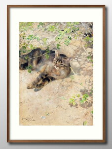 u[m GtHbV The Cat Jeppe in the Spring Sun A3 TCY |X^[ A[g  G CeA k CXg }bg  A[gpl z t[ fUC Ǌ| Mtg 