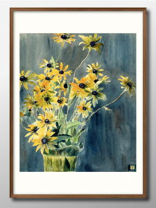 _ni {[K[ I@[xbN Vase with Blackeyed Susans A3 TCY |X^[ A[g  G CeA k CXg }bg  A[gpl z t[ fUC Ǌ| Mtg