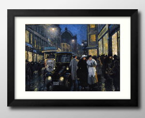 |[ tBbV[ An Evening Stroll On The Boulevard A3 TCY |X^[ A[g  G CeA k CXg }bg  A[gpl z t[ fUC Ǌ| Mtg Vz