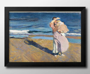 �z�A�L�� �\���[���� Fisherwomen with her son A3 �T�C�Y �|�X�^�[ �A�[�g ������� �G�� �C���e���A �k�� �C���X�g �}�b�g�� ������ �A�[�g�p�l�� �z �t���[�� �f�U�C�� �Ǌ|�� �M�t�g �V�z�j�� �f