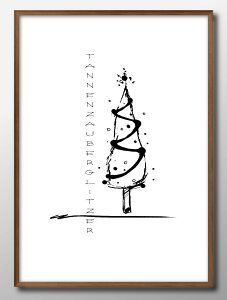 Xmas クリスマス ツリー A3 サイズ ポスター アート おしゃれ 絵画 インテリア 北欧 イラスト マット紙 艶消し アートパネル 額 フレーム デザイン 壁掛け ギフト 新築祝い ディスプレイ 速達
