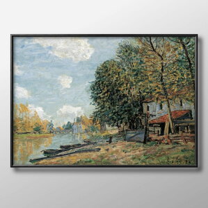 Atbh VX[ Moret on the Banks of the River Loing A3 TCY |X^[ A[g  G CeA k CXg }bg  A[gpl z t[ fUC Ǌ| Mtg 