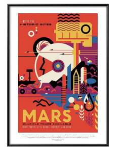 NASA �����r�W�����V���[�Y A3 �T�C�Y �|�X�^�[ �A�[�g ������� �G�� �C���e���A �k�� �C���X�g �}�b�g�� ������ �A�[�g�p�l�� �z �t���[�� �f�U�C�� �Ǌ|�� �M�t�g �V�z�j�� �f�B�X�v���C ��