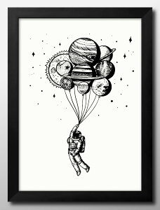 ���m�N���A�[�g �F����s�m NASA A3 �T�C�Y �|�X�^�[ �A�[�g ������� �G�� �C���e���A �k�� �C���X�g �}�b�g�� ������ �A�[�g�p�l�� �z �t���[�� �f�U�C�� �Ǌ|�� �M�t�g �V�z�j�� �f�B�X�v��