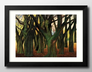 ���I�� �X�s���A�[���g Groene bomen A3 �T�C�Y �|�X�^�[ �A�[�g ������� �G�� �C���e���A �k�� �C���X�g �}�b�g�� ������ �A�[�g�p�l�� �z �t���[�� �f�U�C�� �Ǌ|�� �M�t�g �V�z�j�� �f�B�X�v