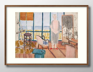 アンリ マティス マチス A3 サイズ ポスター アート おしゃれ 絵画 インテリア 北欧 イラスト マット紙 艶消し アートパネル 額 フレーム デザイン 壁掛け ギフト 新築祝い ディスプレイ 速達