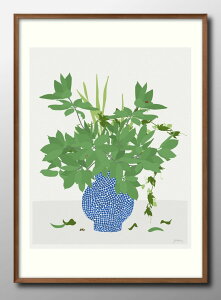 ローレルの葉 観葉植物 ボタニカル A3 サイズ ポスター アート おしゃれ 絵画 インテリア 北欧 イラスト マット紙 艶消し アートパネル 額 フレーム デザイン 壁掛け ギフト 新築祝い ディス