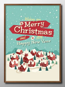 クリスマス ツリー Xmas A3 サイズ ポスター アート おしゃれ 絵画 インテリア 北欧 イラスト マット紙 艶消し アートパネル 額 フレーム デザイン 壁掛け ギフト 新築祝い ディスプレイ 速達