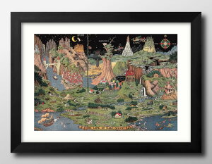 �W���� �w�X The land of make believe A3 �T�C�Y �|�X�^�[ �A�[�g ������� �G�� �C���e���A �k�� �C���X�g �}�b�g�� ������ �A�[�g�p�l�� �z �t���[�� �f�U�C�� �Ǌ|�� �M�t�g �V�z�j�� �f�B�X�v��