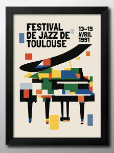 JAZZ �W���Y �s�A�m ���y A3 �T�C�Y �|�X�^�[ �A�[�g ������� �G�� �C���e���A �k�� �C���X�g �}�b�g�� ������ �A�[�g�p�l�� �z �t���[�� �f�U�C�� �Ǌ|�� �M�t�g �V�z�j�� �f�B�X�v���C ���B 