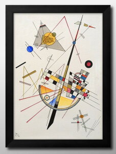 ワシリー カンディンスキー A3 サイズ ポスター アート おしゃれ 絵画 インテリア 北欧 イラスト マット紙 艶消し アートパネル 額 フレーム デザイン 壁掛け ギフト 新築祝い ディスプレイ