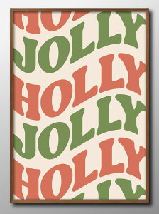 HOLLY JOLLY NX}X tHgA[g A3 TCY |X^[ A[g  G CeA k CXg }bg  A[gpl z t[ fUC Ǌ| Mtg Vzj fBX