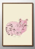 日本製 アンディ ウォーホル 猫　ネコ　Sam アート A3 サイズ ポスター アート おしゃれ 絵画 インテリア…