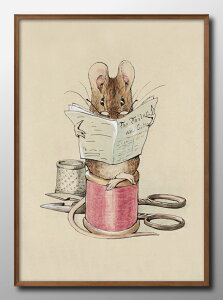 �x�A�g���N�X The Tailor Mouse �A�[�g A3 �T�C�Y �|�X�^�[ �A�[�g ������� �G�� �C���e���A �k�� �C���X�g �}�b�g�� ������ �A�[�g�p�l�� �z �t���[�� �f�U�C�� �Ǌ|�� �M�t�g �V�z�j�� �f�B�X�v