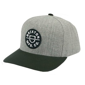 [ブリクストン] キャップ メンズ CREST C MP SNBK CAP 帽子 スナップバック スケーター スケートブランド [並行輸入品]