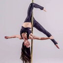 ポール ダンス パンツ 練習着 ズボン フル シリコン 滑りにくい エア リアル ダンス スーツ スティッキー レギンス 足