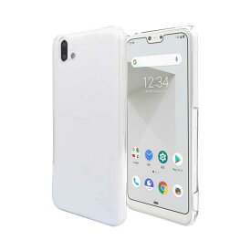 arrows U スマホケース クリア カバー 801FJ 耐衝撃 薄型 耐熱性 シンプル 高光沢 軽量 ハード ポリカーボネート 【Provare】 (arrows U, クリア)