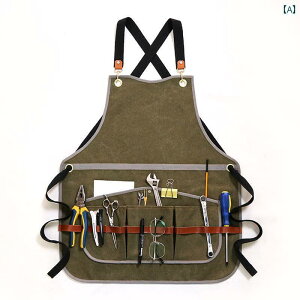 ガーデニングエン デニム 耐摩耗 大工 理容師 レディース メンズ メンズ レディース兼 作業服 グリーン イエロー ブラック フリーサイズ シンプル おしゃれ