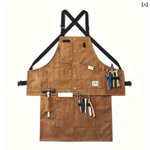 ガーデニングエン おしゃれ アメリカン アウトドア レトロ 耐摩耗 キャンプ メンズ レディース メンズ レディース兼 デニム 作業服 イエロー グリーン ブルー フリーサイズ