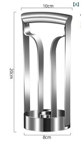 パイナップル カッター ステンレス 皮むき器 ピーラー 芯取り 輪切り 回転 キッチン ツール 料理 道具 家庭 便利グッズ パイン