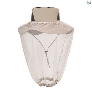 虫除けネット 帽子 夏 屋外 アウトドア 防塵 防蚊 メンズ レディース メンズ レディース カバー 顔 日焼け対策 釣り 通気 メッシュ マスク ベール 取り外し 折りたたみ 可能 養蜂 グレー カー