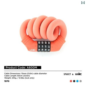 チェーンロック 自転車 盗難防止 鍵 カギ 防犯グッズ ロードバイク 持ち運び パスワード ル式 自宅 通勤 通学 駐輪場 取付簡単 防水 防錆 ケーブル シリコン 耐久性 黒 グレー 青