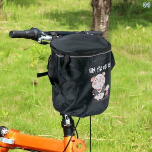 自転車 フロントバッグ クロスバイク アクセサリー ハンギング 収納 大容量 サイクリング 品 取り付け 簡単 通勤 通学 撥水加工 黒