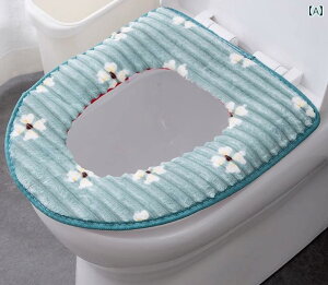 便座カバー o型 暖かい 洗える トイレ 冬 起毛 厚手 緑 カーキ グレー コーデュロイ 花柄 無地 取っ手 面ファスナー U型 V型 裏 PU 防水 汚れ防止 繰り返し 使える おしゃれ セット