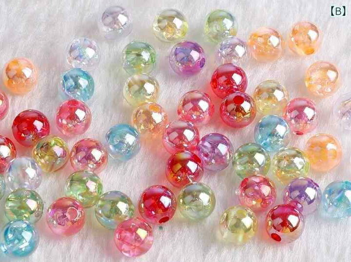 楽天市場】ビーズ パーツ アクセサリー 手芸 小物 材料 アクリル 赤 