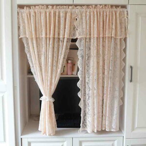 暖簾 おしゃれ シンプル フレンチ レース クラシカル 出窓 バルコニー 面ファスナー レトロ ビーズ フック 風 日よけ 家 インテリア 屋内 仕切り ドア ヘッダー 棚 目隠し ホワイト パーティ